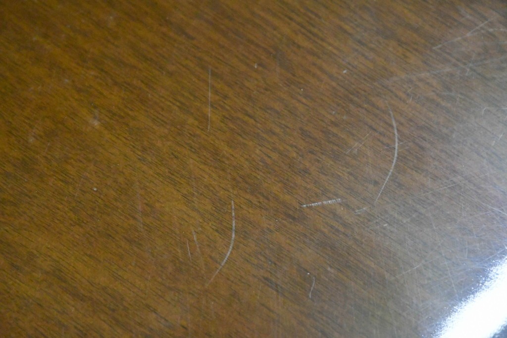 中古　美品　特注品　国産職人手作り　某上場企業会長邸放出品　上質な木肌のセンターテーブル　製作費約27万円　(R-085842)