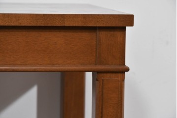 中古　美品　特注品　国産職人手作り　某上場企業会長邸放出品　上質な木肌のセンターテーブル　製作費約27万円　(R-085843)