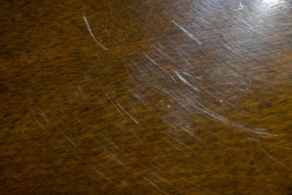 中古　美品　特注品　国産職人手作り　某上場企業会長邸放出品　上質な木肌のセンターテーブル　製作費約27万円　(R-085843)