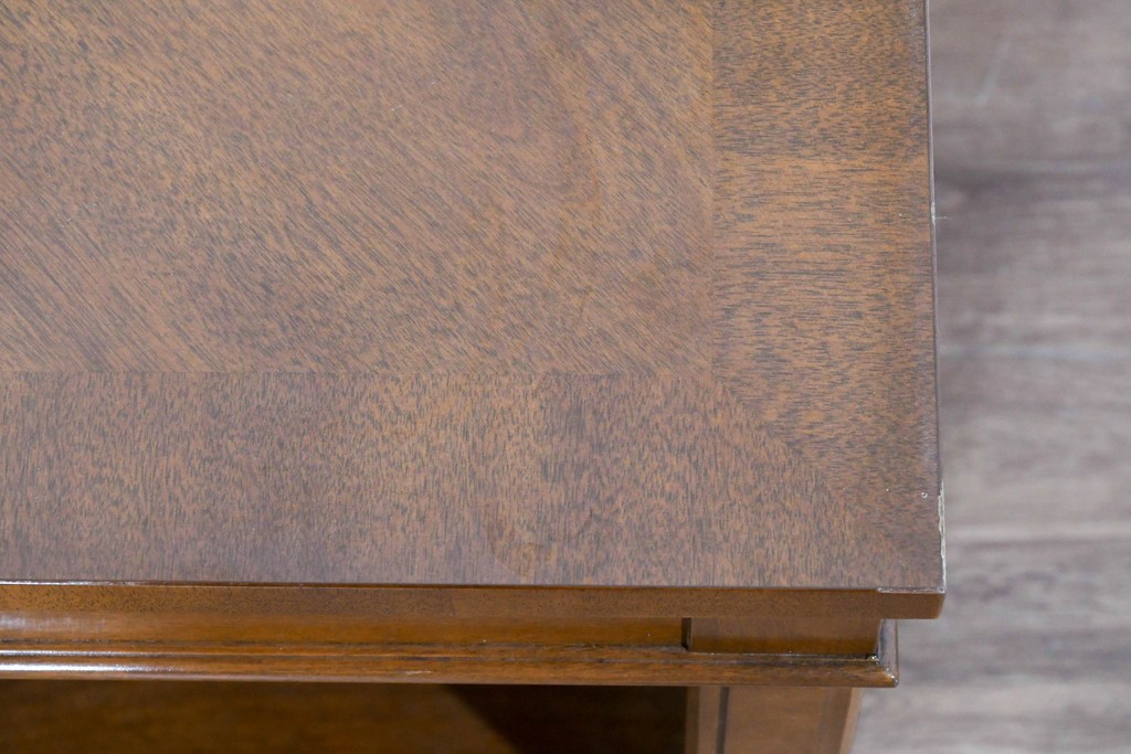 中古　美品　特注品　国産職人手作り　某上場企業会長邸放出品　上質な木肌のセンターテーブル　製作費約27万円　(R-085843)