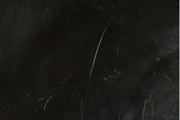 ヨーロッパヴィンテージ　希少デザイン　真鍮×黒ガラスのミッドセンチュリーなトロリーワゴン　(R-085845)