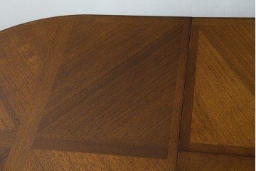 中古　maruni(マルニ木工)　地中海ロイヤルシリーズ(ROYAL)　端正な脚部と柔らかな輪郭が調和するエクステンションテーブル　定価約33万円　(R-085847)