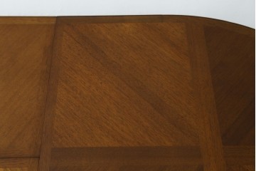 中古　maruni(マルニ木工)　地中海ロイヤルシリーズ(ROYAL)　端正な脚部と柔らかな輪郭が調和するエクステンションテーブル　定価約33万円　(R-085847)