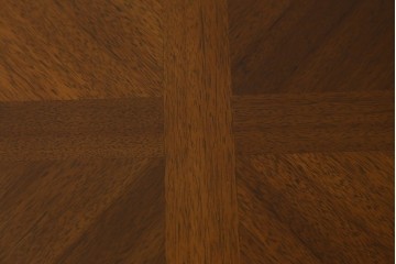 中古　maruni(マルニ木工)　地中海ロイヤルシリーズ(ROYAL)　端正な脚部と柔らかな輪郭が調和するエクステンションテーブル　定価約33万円　(R-085847)