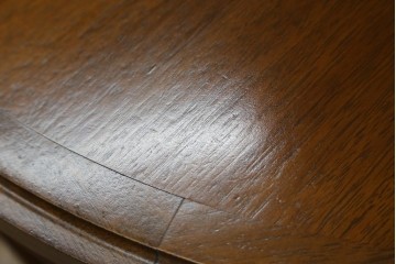 中古　maruni(マルニ木工)　地中海ロイヤルシリーズ(ROYAL)　端正な脚部と柔らかな輪郭が調和するエクステンションテーブル　定価約33万円　(R-085847)