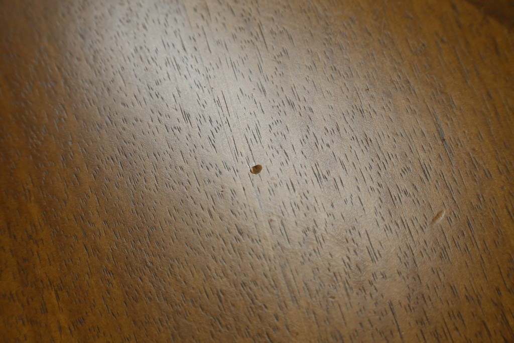 中古　maruni(マルニ木工)　地中海ロイヤルシリーズ(ROYAL)　端正な脚部と柔らかな輪郭が調和するエクステンションテーブル　定価約33万円　(R-085847)