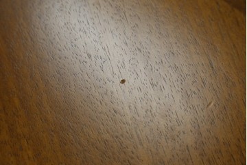 中古　maruni(マルニ木工)　地中海ロイヤルシリーズ(ROYAL)　端正な脚部と柔らかな輪郭が調和するエクステンションテーブル　定価約33万円　(R-085847)