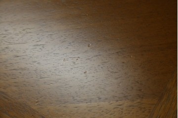 中古　maruni(マルニ木工)　地中海ロイヤルシリーズ(ROYAL)　端正な脚部と柔らかな輪郭が調和するエクステンションテーブル　定価約33万円　(R-085847)