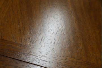 中古　maruni(マルニ木工)　地中海ロイヤルシリーズ(ROYAL)　端正な脚部と柔らかな輪郭が調和するエクステンションテーブル　定価約33万円　(R-085847)