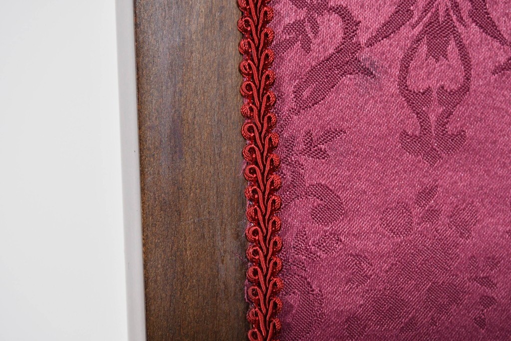 中古　美品　スペイン高級家具　MARINER(マリネール)　優雅な金彩装飾と風景画が美しいコーナーキャビネット　定価約45万円　(R-085851)