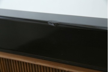 和製ヴィンテージ　高級工芸品　輪島塗　格子意匠と金地面の衝立　定価約120万円　(R-085854)