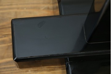 和製ヴィンテージ　高級工芸品　輪島塗　格子意匠と金地面の衝立　定価約120万円　(R-085854)