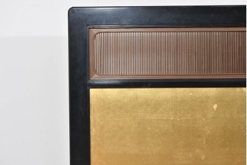 和製ヴィンテージ　高級工芸品　輪島塗　格子意匠と金地面の衝立　定価約120万円　(R-085854)