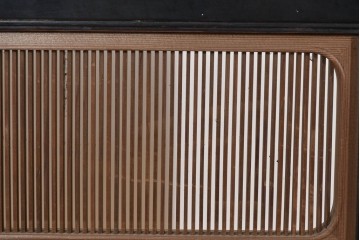 和製ヴィンテージ　高級工芸品　輪島塗　格子意匠と金地面の衝立　定価約120万円　(R-085854)