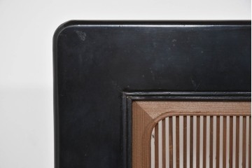 和製ヴィンテージ　高級工芸品　輪島塗　格子意匠と金地面の衝立　定価約120万円　(R-085854)