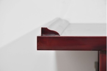 中古　美品　輪島塗　金具装飾がアクセントの上品な文机　定価約40万円　(R-085857)