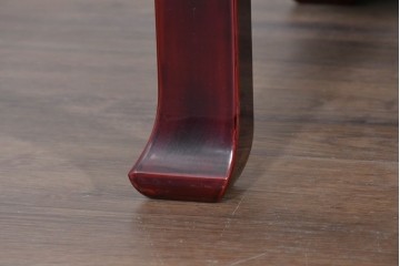 中古　美品　輪島塗　金具装飾がアクセントの上品な文机　定価約40万円　(R-085857)