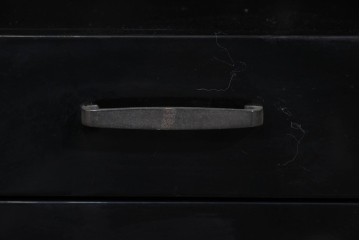 中古　高級品　輪島塗　天板に補修塗りあり　三面鏡の格調ある鏡台　定価推定約150万円以上　(R-085858)