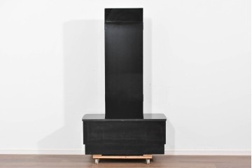 中古　高級品　輪島塗　天板に補修塗りあり　三面鏡の格調ある鏡台　定価推定約150万円以上　(R-085858)