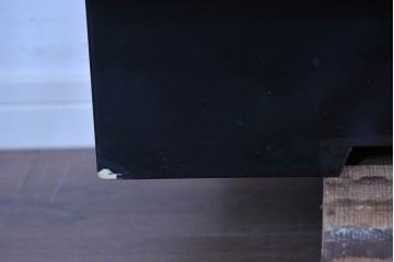 中古　高級品　輪島塗　天板に補修塗りあり　三面鏡の格調ある鏡台　定価推定約150万円以上　(R-085858)