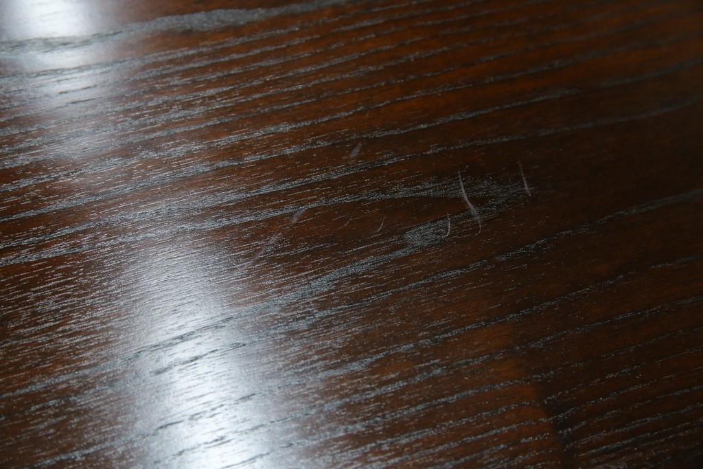 中古　ニレ材　格子意匠が特徴的な引き出し付き水屋箪笥サイドボード　(R-085861)