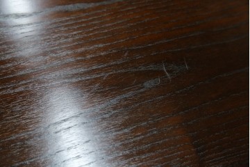 中古　ニレ材　格子意匠が特徴的な引き出し付き水屋箪笥サイドボード　(R-085861)