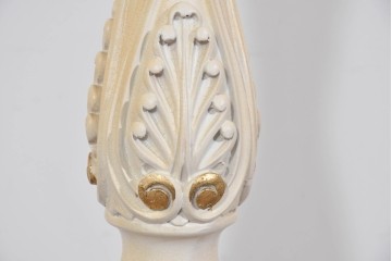 中古　イタリア高級家具　SILIK(シリック)　コートハンガーをリメイクしたフロアスタンド　定価約48万円　(R-085862)