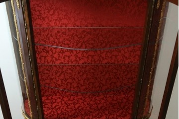 中古　美品　スペイン　MARINER(マリネール)　絵画装飾が華やかなキュリオケース　定価約80万円　(R-085869)