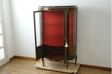 中古　美品　スペイン　MARINER(マリネール)　絵画装飾が華やかなキュリオケース　定価約80万円　(R-085869)