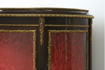 中古　美品　スペイン　MARINER(マリネール)　絵画装飾が華やかなキュリオケース　定価約80万円　(R-085869)