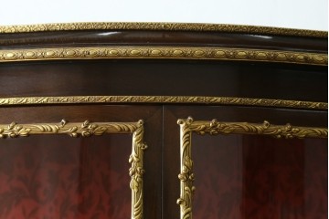 中古　美品　スペイン　MARINER(マリネール)　絵画装飾が華やかなキュリオケース　定価約80万円　(R-085869)