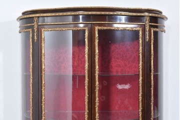 中古　美品　スペイン　MARINER(マリネール)　絵画装飾が華やかなキュリオケース　定価約80万円　(R-085869)