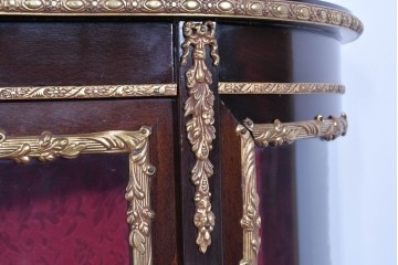 中古　美品　スペイン　MARINER(マリネール)　絵画装飾が華やかなキュリオケース　定価約80万円　(R-085869)