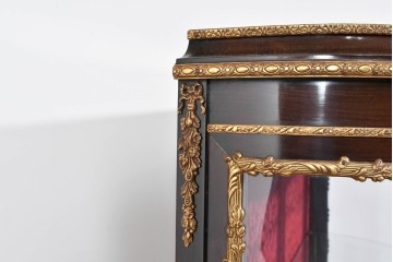 中古　美品　スペイン　MARINER(マリネール)　絵画装飾が華やかなキュリオケース　定価約80万円　(R-085869)