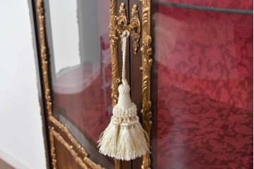 中古　美品　スペイン　MARINER(マリネール)　絵画装飾が華やかなキュリオケース　定価約80万円　(R-085869)