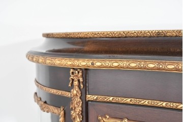 中古　美品　スペイン　MARINER(マリネール)　絵画装飾が華やかなキュリオケース　定価約80万円　(R-085869)