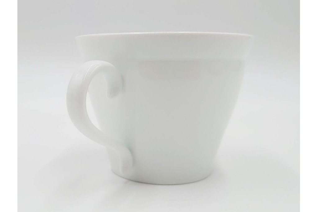 十四代 酒井田柿右衛門　染錦　梅鳥文の珈琲碗2客セット　共箱付き　(R-085871)