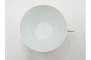 十四代 酒井田柿右衛門　染錦　梅鳥文の珈琲碗2客セット　共箱付き　(R-085871)