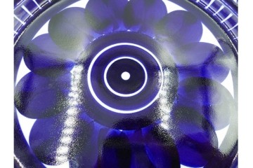 フィンランド　ARABIA(アラビア)　Valencia(バレンシア)　Ulla Procope(ウラ・プロコッペ)　約33cm　一つ一つ丁寧に絵付けされた意匠が美しいプレート　外箱付き　(R-085882)