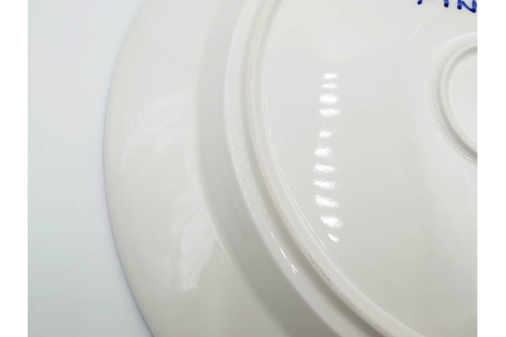 フィンランド　ARABIA(アラビア)　Valencia(バレンシア)　Ulla Procope(ウラ・プロコッペ)　約33cm　一つ一つ丁寧に絵付けされた意匠が美しいプレート　外箱付き　(R-085882)