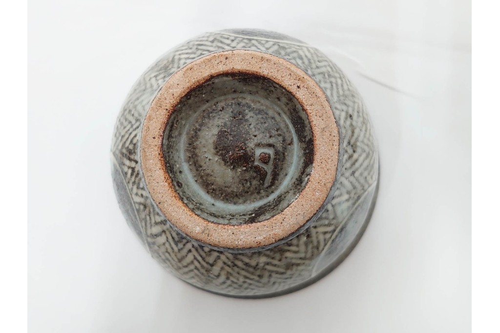 人間国宝 島岡達三　象嵌の意匠が味わい深いコーヒーセット　共箱付き　(R-085884)