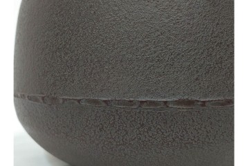 人間国宝　釜師 高橋敬典　端正な造形が際立つ利休好の阿弥陀堂釜　共箱付き　(R-085886)