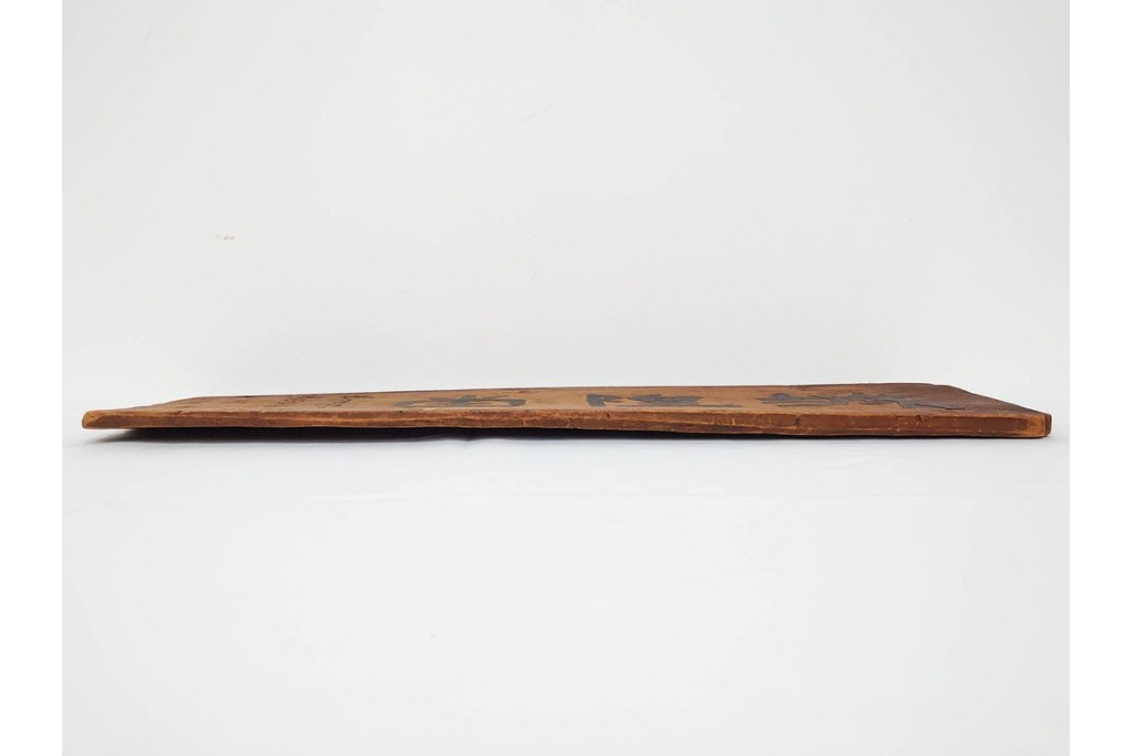 裏書きに記録の入った歴史資料　城隍堂の木製扁額　(R-085889)