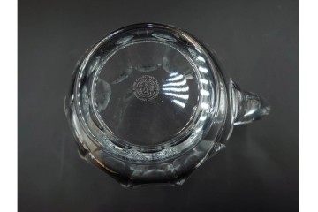 フランス　1981年　Baccarat(バカラ)　キリンビアマグコレクション　コレクターズグラス　鳳凰と草花のデザインが優美なビアマグ　 外箱・ネーム付き　(R-085895)