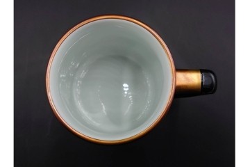 イタリア　1995年　Richard Ginori(リチャードジノリ)　キリンビアマグコレクション　古典神話のセイレーンが描かれたビアマグ　外箱付き　(R-085897)