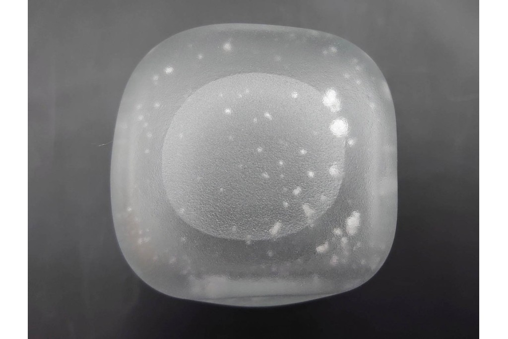 ガラス工芸家 藤田喬平　霧氷のような表情が美しい手吹のコップ6客セット　共箱付き　(R-085898)