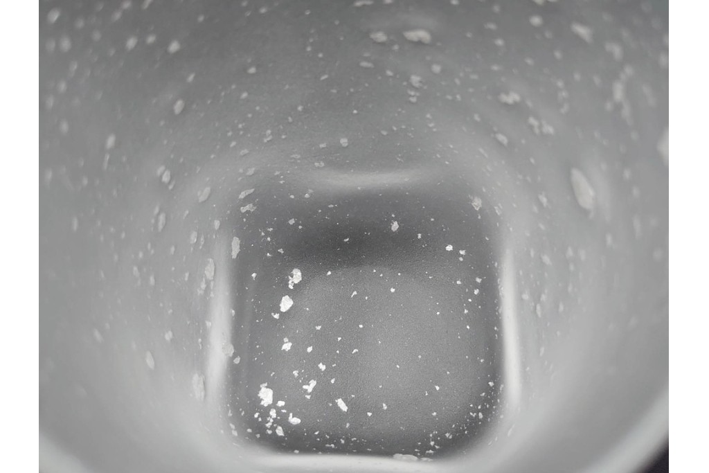 ガラス工芸家 藤田喬平　霧氷のような表情が美しい手吹のコップ6客セット　共箱付き　(R-085898)