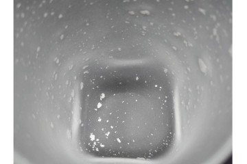 ガラス工芸家 藤田喬平　霧氷のような表情が美しい手吹のコップ6客セット　共箱付き　(R-085898)