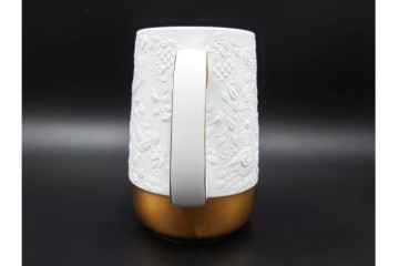 ドイツ　1997年　Rosenthal(ローゼンタール)　キリンビアマグコレクション　魔笛　立体的なレリーフ装飾が魅力のビアマグ　外箱付き　(R-085900)