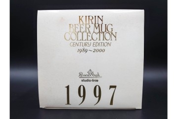 ドイツ　1997年　Rosenthal(ローゼンタール)　キリンビアマグコレクション　魔笛　立体的なレリーフ装飾が魅力のビアマグ　外箱付き　(R-085900)